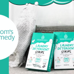 Testez gratuitement les feuilles de lessive zéro déchet de MomRemedy