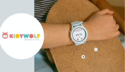 Testez gratuitement la montre pour enfants K-WATCH de Kidywolf