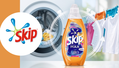 Testez gratuitement la lessive skip mon cycle court parfait de Skip