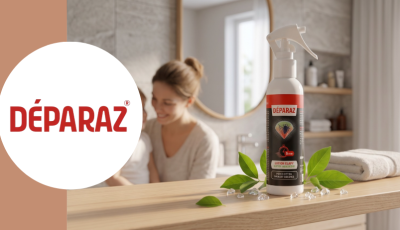 Testez gratuitement la lotion flash anti-poux et lentes de Déparaz.
