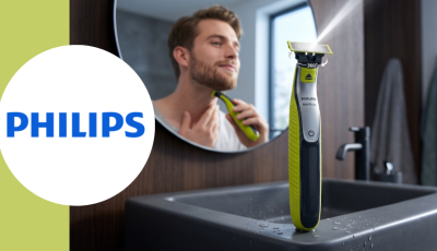 Testez gratuitement la oneblade 360 visage de Philips