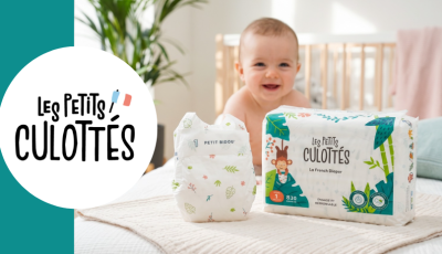 Testez gratuitement les couches écologiques de Les Petits Culottés