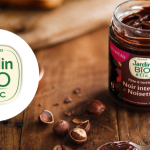 Testez gratuitement la pâte à tartiner Noir intense et Noisette de Jardin BiO