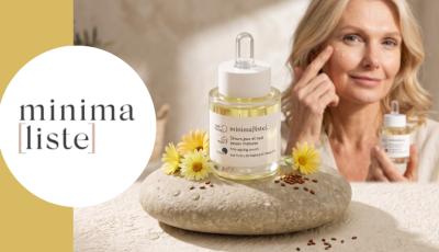 Testez gratuitement le sérum jour et nuit peaux matures de Minimaliste
