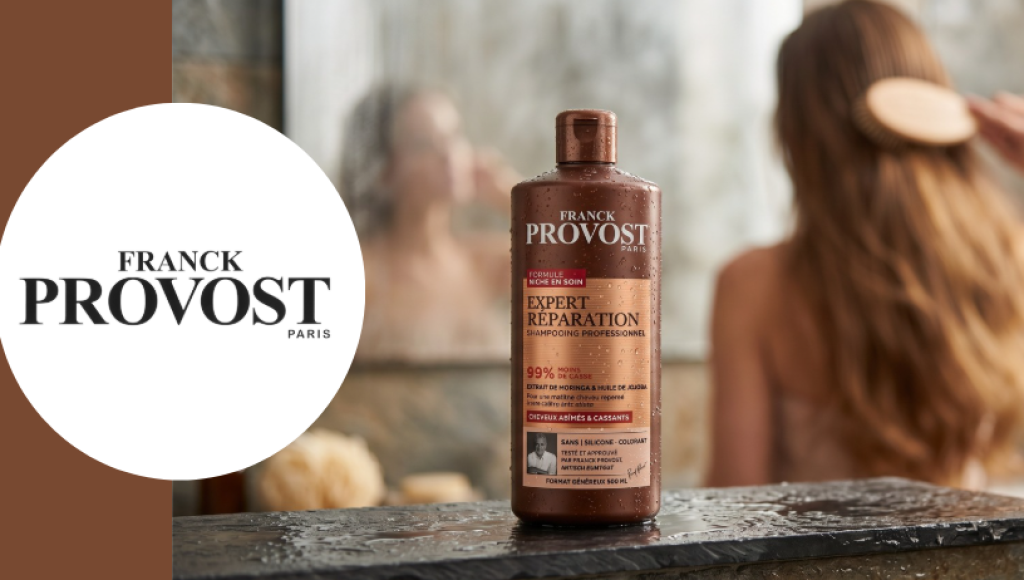 Testez gratuitement le shampoing professionnel expert réparation de Franck Provost
