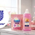 Testez gratuitement la gamme rose gold OMO & Cajoline de Unilever