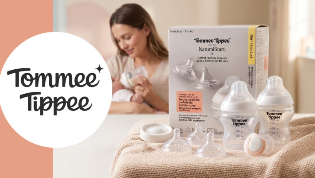 Testez gratuitement le coffret premier biberon de Tommee Tippee