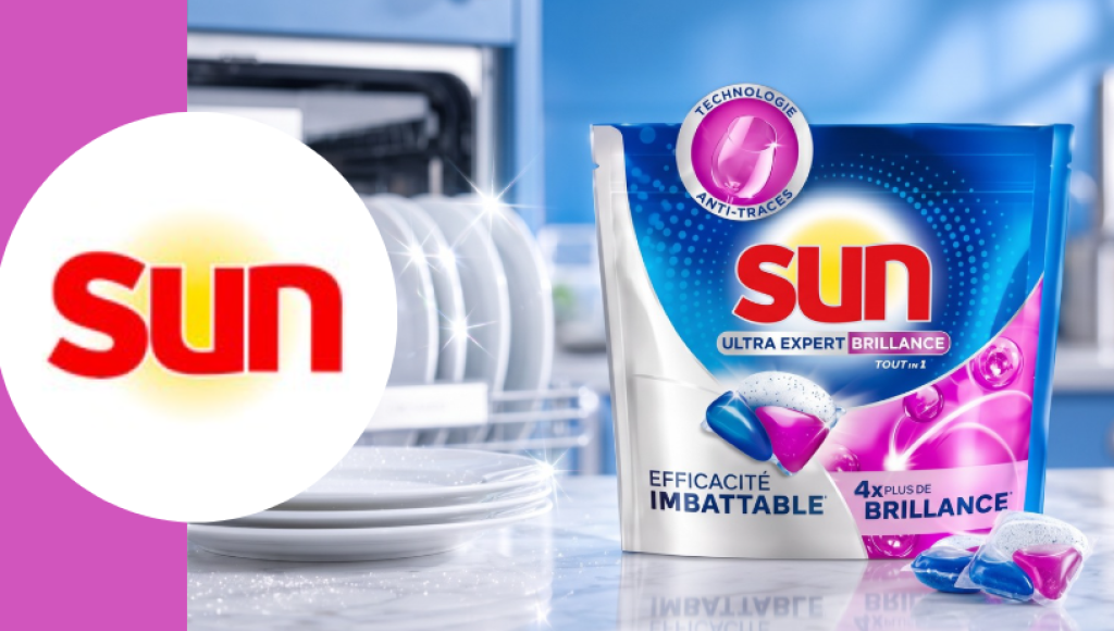 Testez gratuitement les capsules ultra expert brillance tout-en-1 de SUN