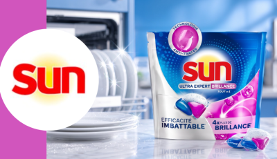 Testez gratuitement les capsules ultra expert brillance tout-en-1 de SUN