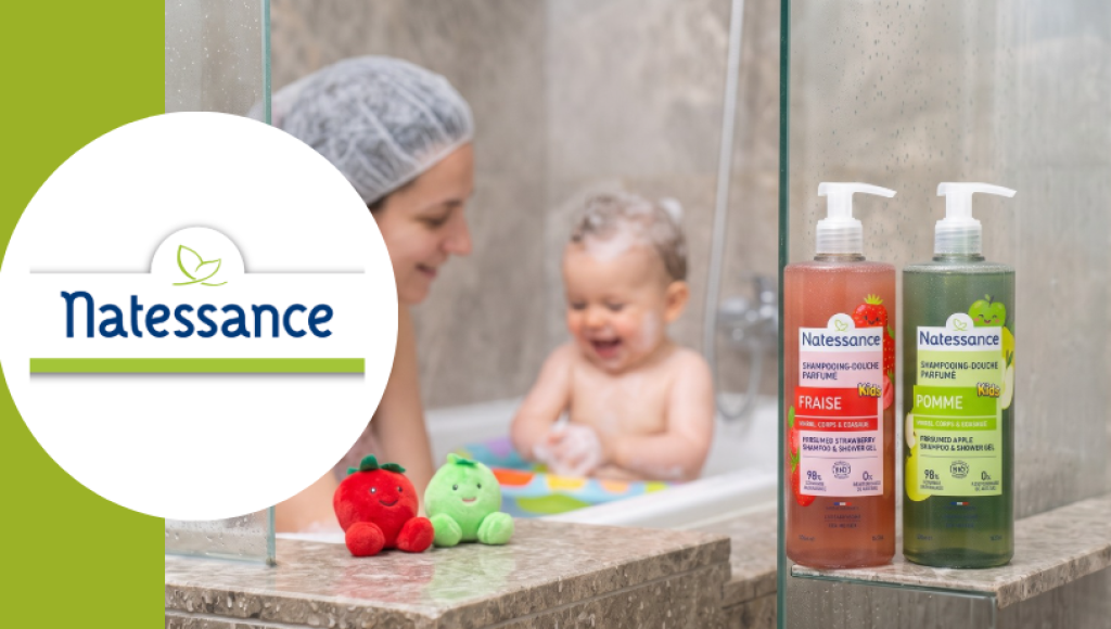 Testez gratuitement les shampooings-douches bio Kids de Natessance