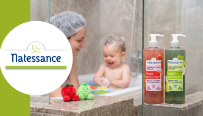 Testez gratuitement les shampooings-douches bio Kids de Natessance