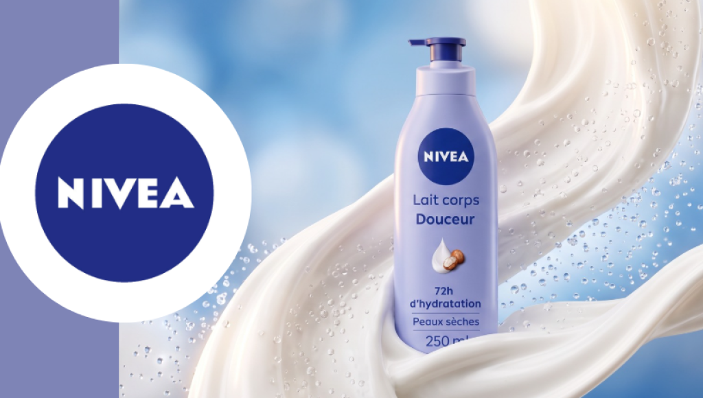 Testez gratuitement le lait corps hydratant douceur de Nivea