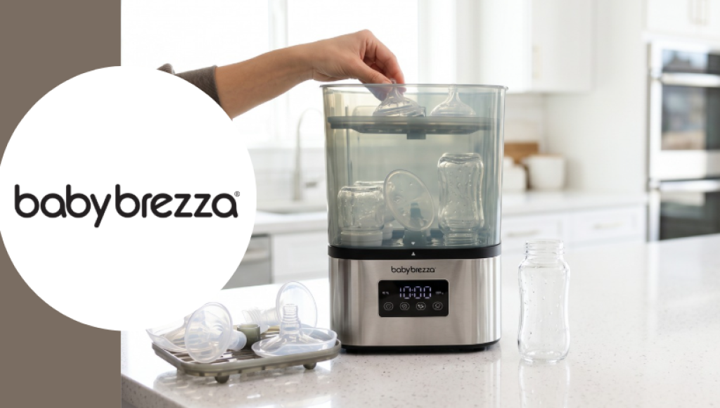 Testez gratuitement le super quick sterilizer dryer de Baby Brezza