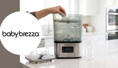 Testez gratuitement le super quick sterilizer dryer de Baby Brezza