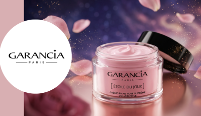 Testez gratuitement la crème riche rose suprême étoile du jour de Garancia