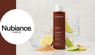 Testez gratuitement le gel exfoliant visage et corps de NUBIANCE