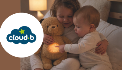 Testez gratuitement la peluche musicale Cooki l’Ours qui respire de Cloud b