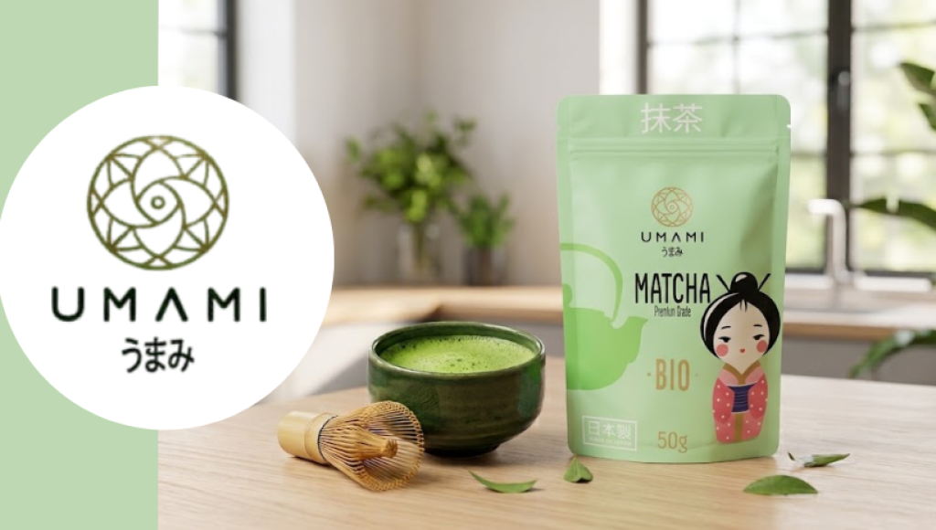 Testez gratuitement la poudre de thé vert matcha bio de UMAMI