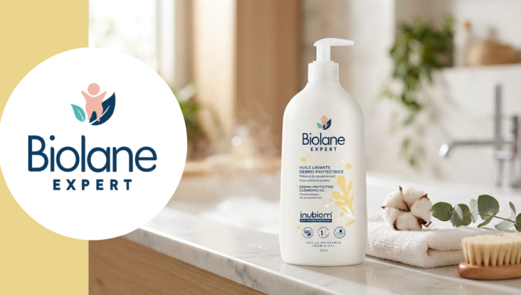 Testez gratuitement l\'huile lavante de Biolane