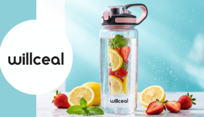 Testez gratuitement la bouteille d’eau infuseur de fruits de Willceal