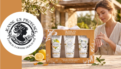 Testez gratuitement trio de crèmes mains de Jeanne en Provence