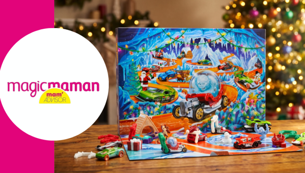 Testez gratuitement le alendrier de l’avent hot wheels de Mam’Advisor – Magicmaman