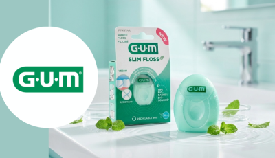 Testez gratuitement les fils dentaires de GUM SLIM FLOSS