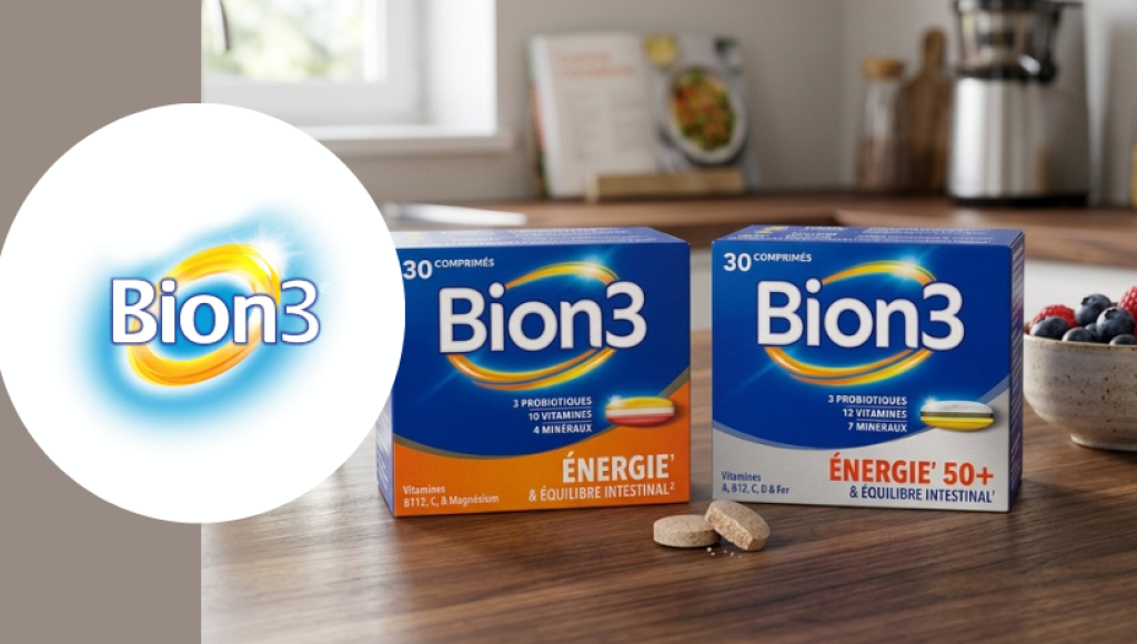 Testez gratuitement les multivitamines et probiotiques de Bion3