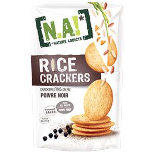 Testez gratuitement le Rice Crackers poivre noir de Nature Addicts