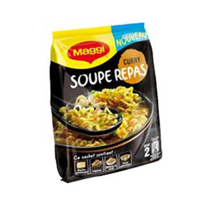 Testez gratuitement la soupe Repas Curry de Maggi