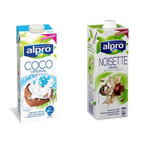 Testez gratuitement la boisson végétale Noisette ou Coco de Alpro