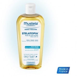 Testez gratuitement l\'huile de bain lactée de Mustela