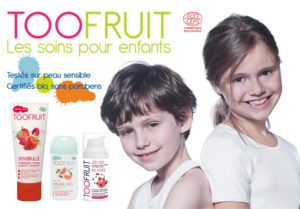 Testez gratuitement les produits pour enfants Toofruit