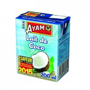 Testez gratuitement le lait de coco AYAM