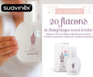 Testez gratuitement BabyCologne de Suavinex