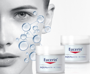 Testez gratuitement le soin hydratant AQUAporin ACTIVE Eucerin