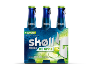 Testez gratuitement la bière SKØLL Ice APPLE