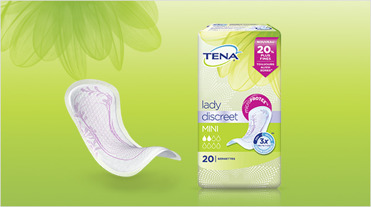 Testez gratuitement TENA Lady Discret