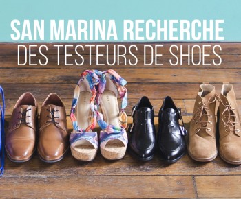 Testez gratuitement trois paires de chaussures San Marina