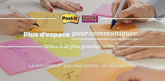 Recevez gratuitement un échantillon de Post-It