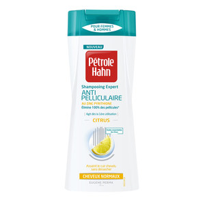 Testez gratuitement le Shampooing Expert antipelliculaire CITRUS Cheveux normaux de Pétrole Hahn