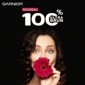 Testez gratuitement la coloration permanente Garnier 100% brun