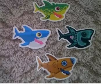 Recevez gratuitement des autocollants requins !