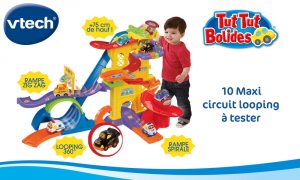 Testez gratuitement le Circuit Tut Tut Bolides de VTech