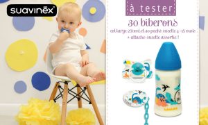 Testez gratuitement le biberon Suavinex