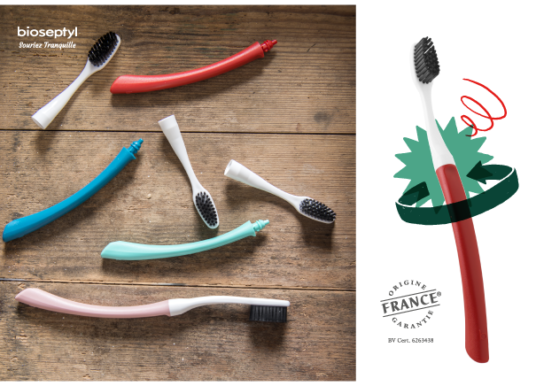 Testez gratuitement la brosse à dents éco-responsable Bioseptyl