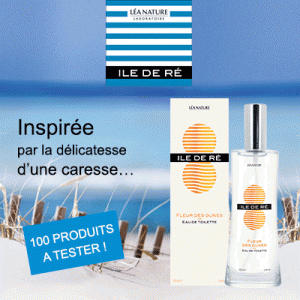 Testez gratuitement l\'Eau de toilette Île de Ré Fleur des Dunes