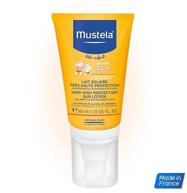 Testez gratuitement le lait solaire très haute protection spécial visage Mustela