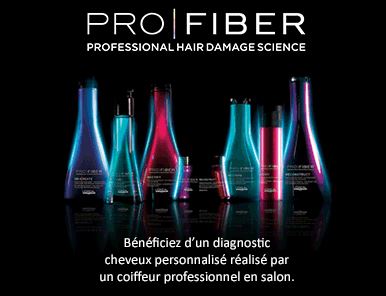 Testez gratuitement les soins pour cheveux abîmés Pro Fiber