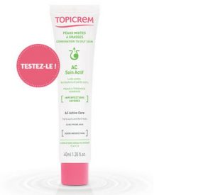 Testez gratuitement Topicrem peaux mixtes et grasses